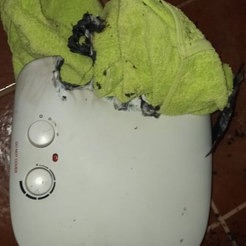 OG1 growlog photo: Heater Burned down 😞