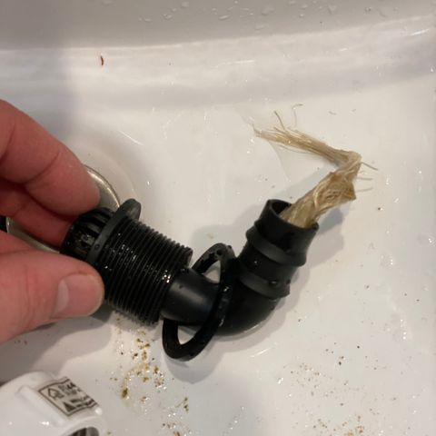 Old matanuska  #1 growlog photo: Far left drain became clogged. Plant was a little wilted 