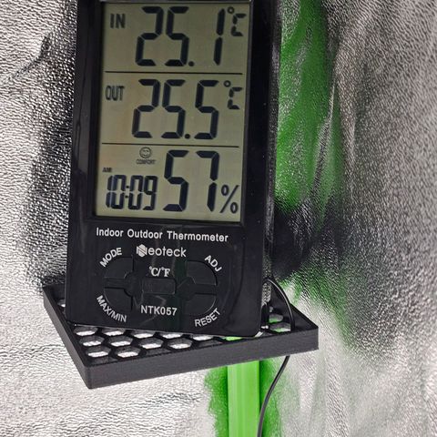 Zkittlez growlog photo: Temperatur und Luftfeuchtigkeit 