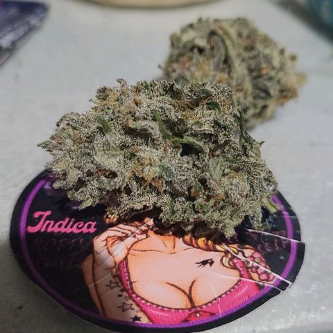 Hazy girl growlog photo: 33g dried