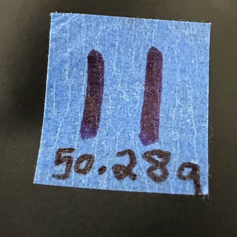 CxLAZ #11 50.28g growlog photo: Moved to bag
