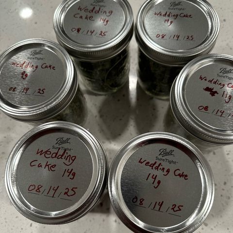 Wedding Cake growlog photo: 2.8oz