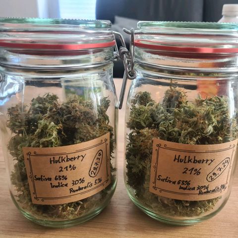 Hulkberry Auto growlog photo: 75g trocken