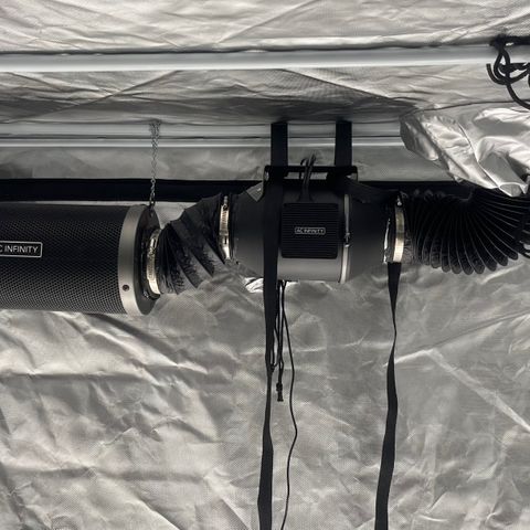 Mac 1 growlog photo: Added all Ac Infinity ventilation and environment control 