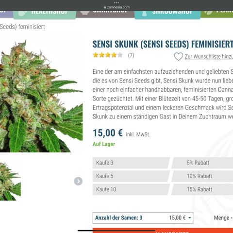 Sensi Skunk growlog timeline photo