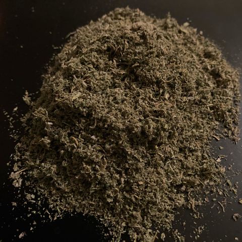 GSC x Jack Herer growlog photo: End of week 2 in curing.  Took the cured trim and made some milled pre-roll material.  Buds looking good.