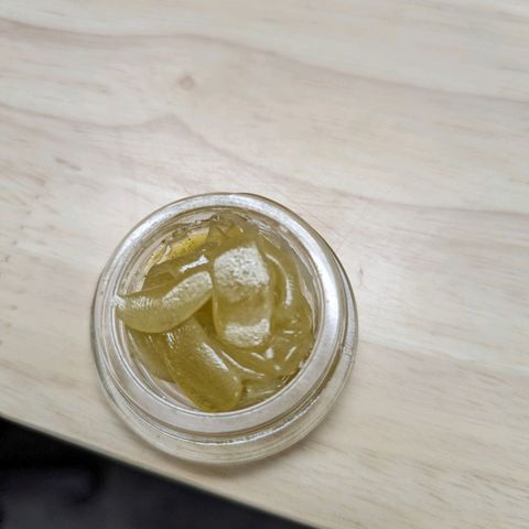 Jet Fuel Gelato growlog photo: 100g fresh frozen = 3 g rosin 