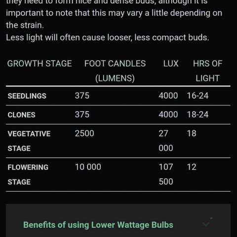 Caramelino auto growlog photo: Data
Lumen
Light distance