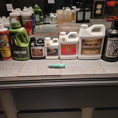 GH Cheese  growlog photo: Today's wk 2 nutrients 