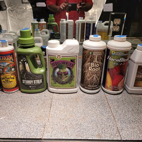 AK420 Auto growlog photo: Today's general nutrients 