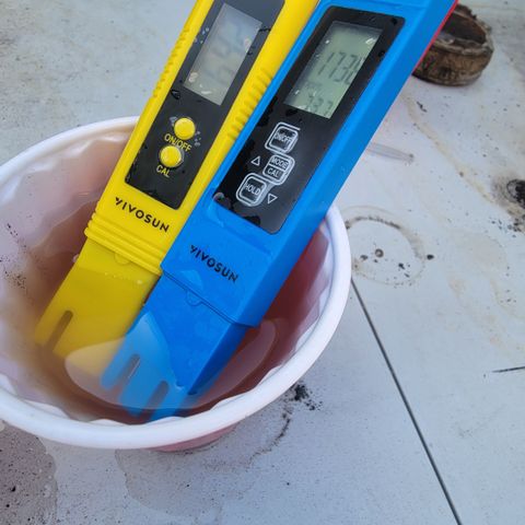 010: "OG Hella Jelly #2" growlog photo: Runoff water: 6.42pH & 1738ppm
