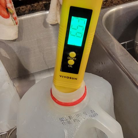 007: "Hella Jelly P5 #1" or AZUL?? growlog photo: Flushed with 5 gallons
Tds is still 1291