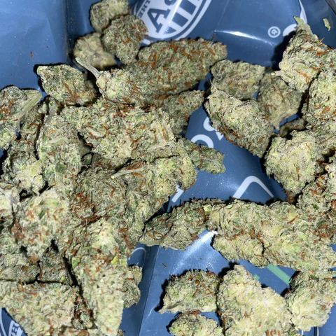 Purple Nanners’ - FastBuds Autoflowers #1 growlog photo: Some of the trimmed bud from this plant