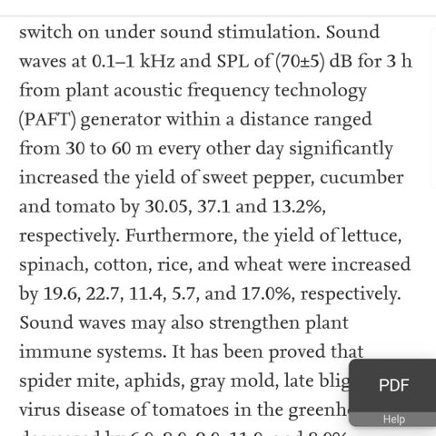 N13 Kush #1 - 9.2 w/f growlog photo: Plant Science ~ I use a portable jbl speaker + ~Tone Generator~ to pump ~33hz~ for 1hr and ~432hz~  for another 1hr per day.. Will be sharing the experience with you