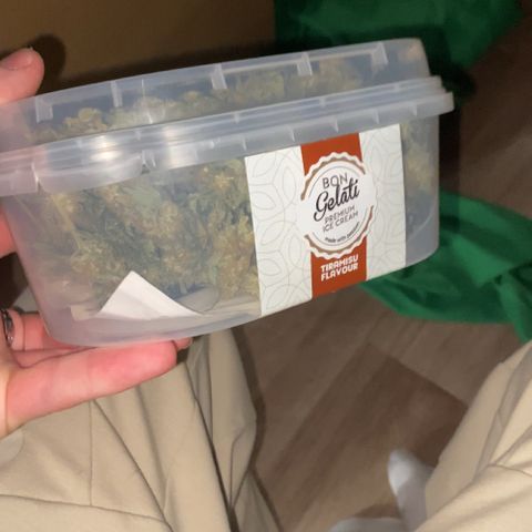 Gorilla Cookies FF growlog photo: 80G+ AFTER DRYING. NOW CURING