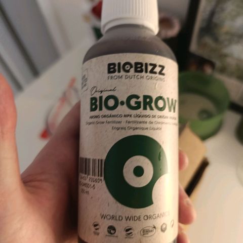 Caramelo F1 Early Version growlog photo: Přidaly jsme bio-grow poprvé tzv. "první hnojení" přidaly jsme 0.2 ml hnojiva a 300ml vody 