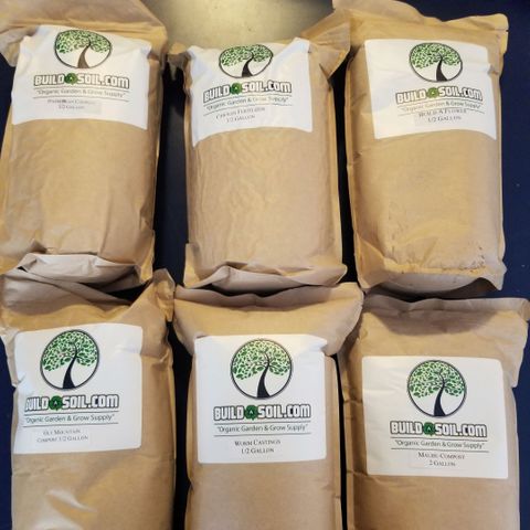 LPA #1 growlog photo: Compost tea mixes from BuildASoil