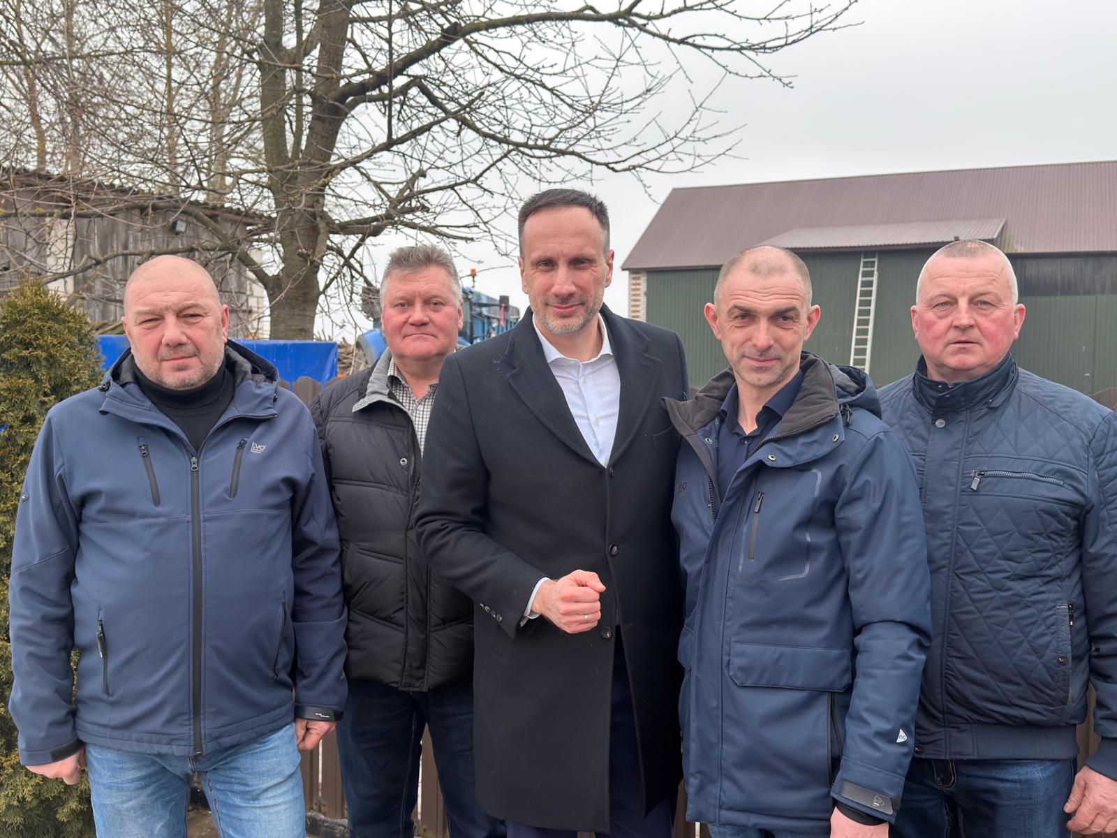 Spotkanie z 4 radnymi gminy Sułów