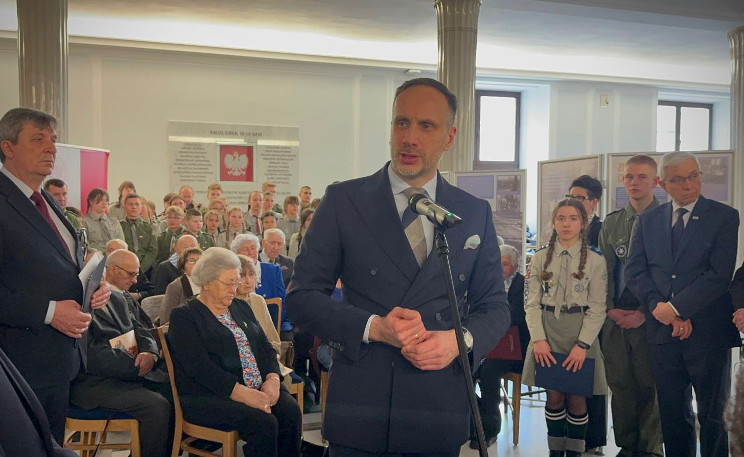 Zdjęcie do artykułu: W Sejmie otwarto wystawę „Dzieci Zamojszczyzny. Historia i Pamięć”