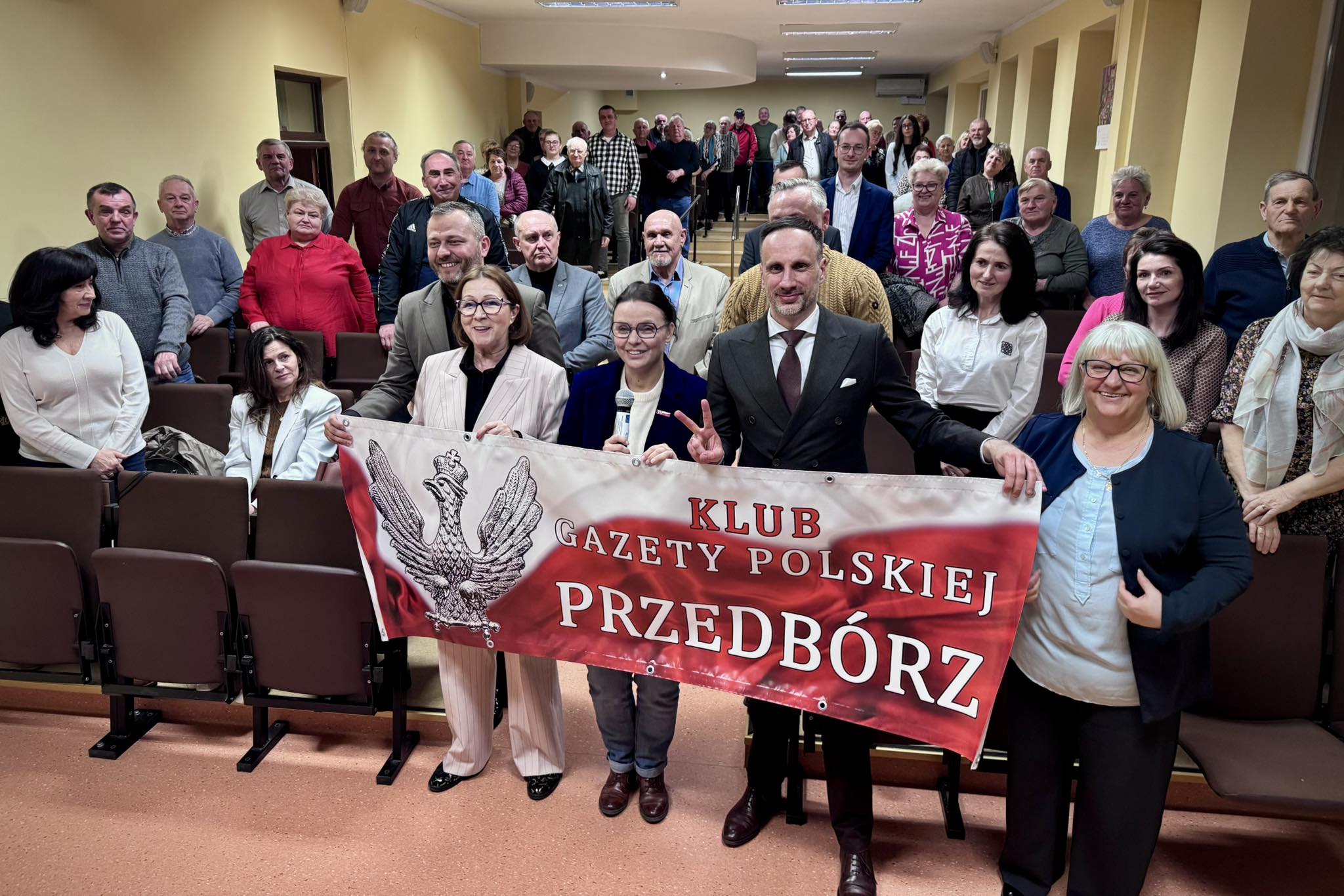 Zdjęcie do artykułu: Spotkanie z mieszkańcami w Przedborzu