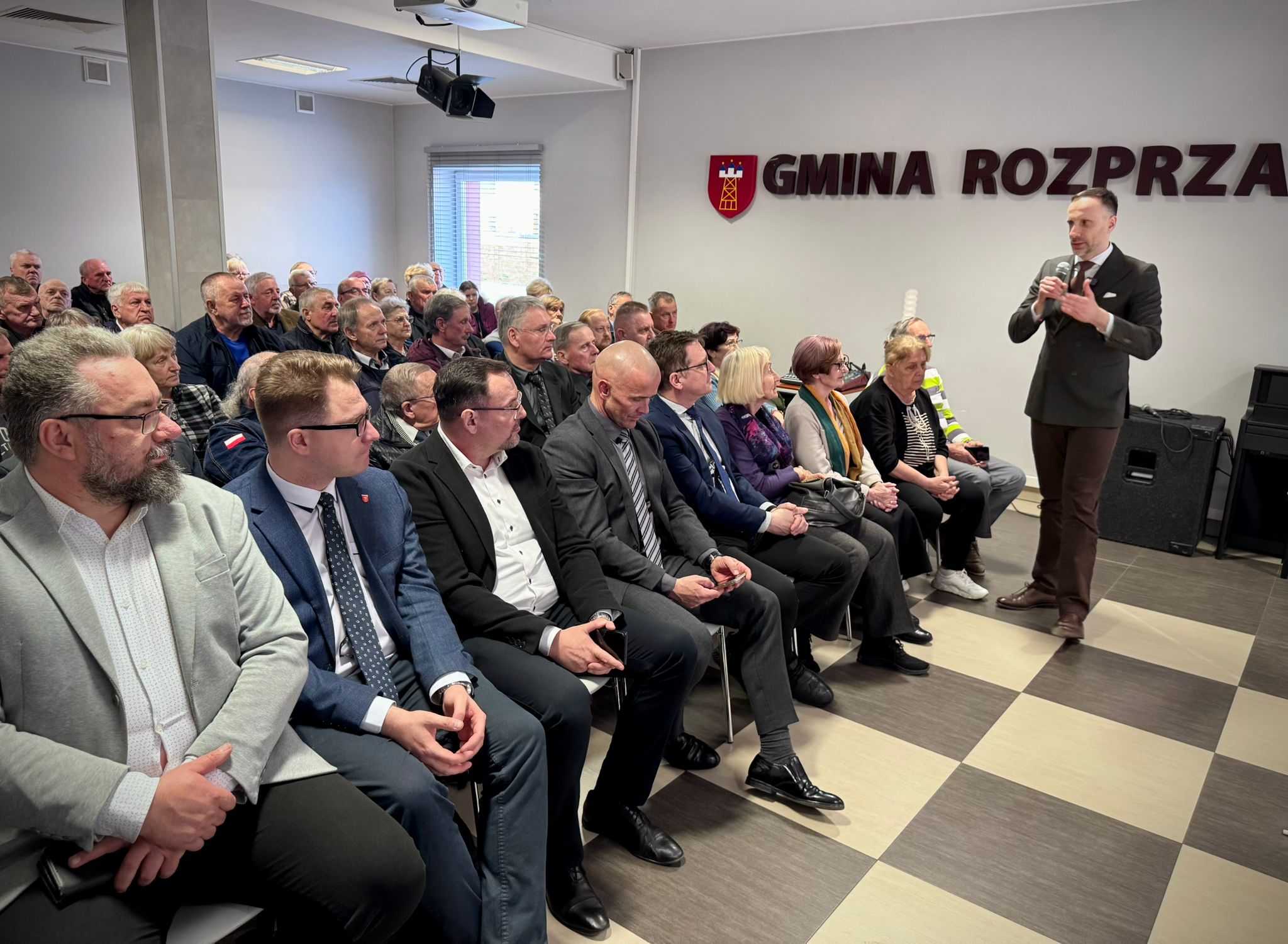 Zdjęcie do artykułu: Spotkanie z mieszkańcami w Rozprzy