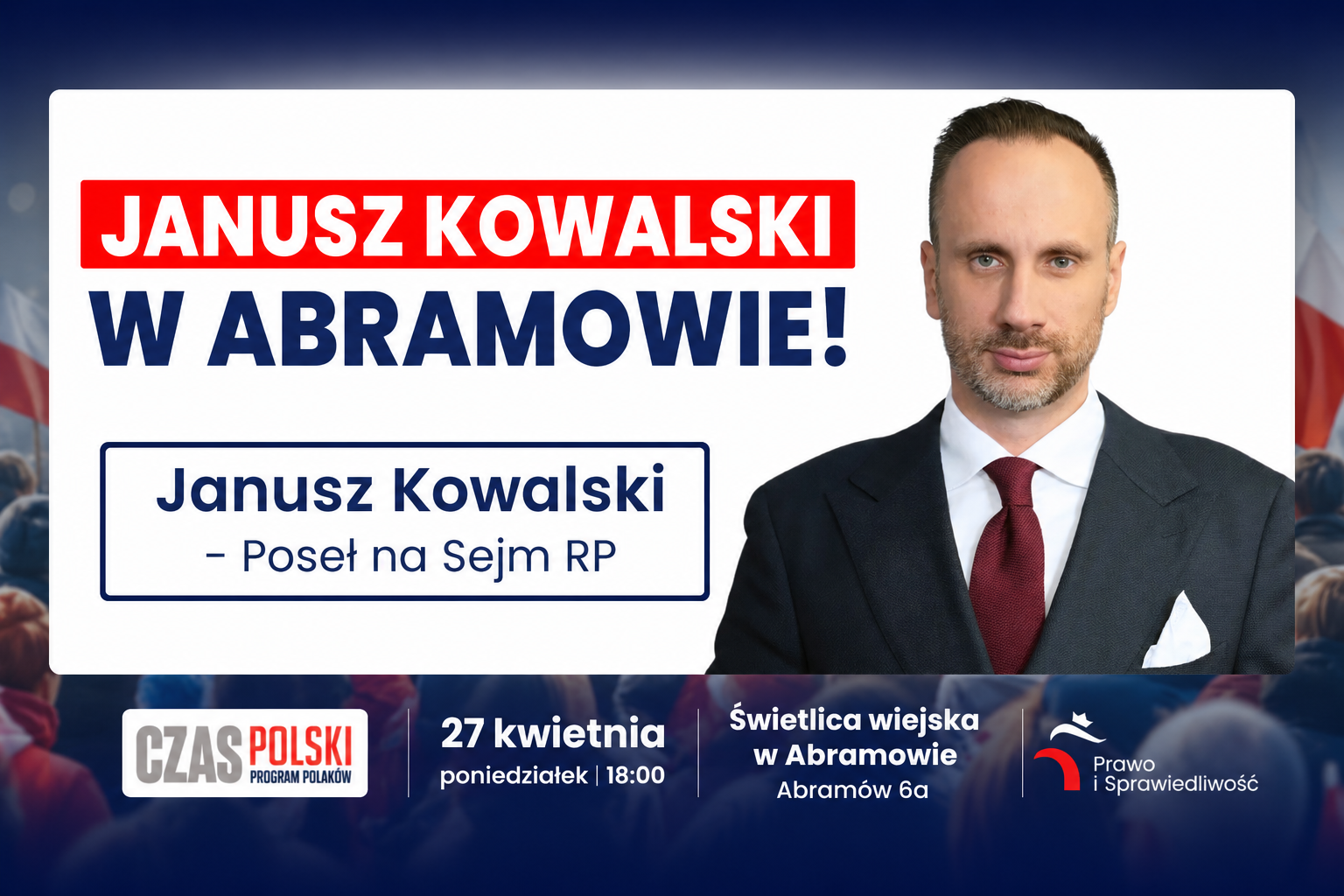 Spotkanie z mieszkańcami Abramowa