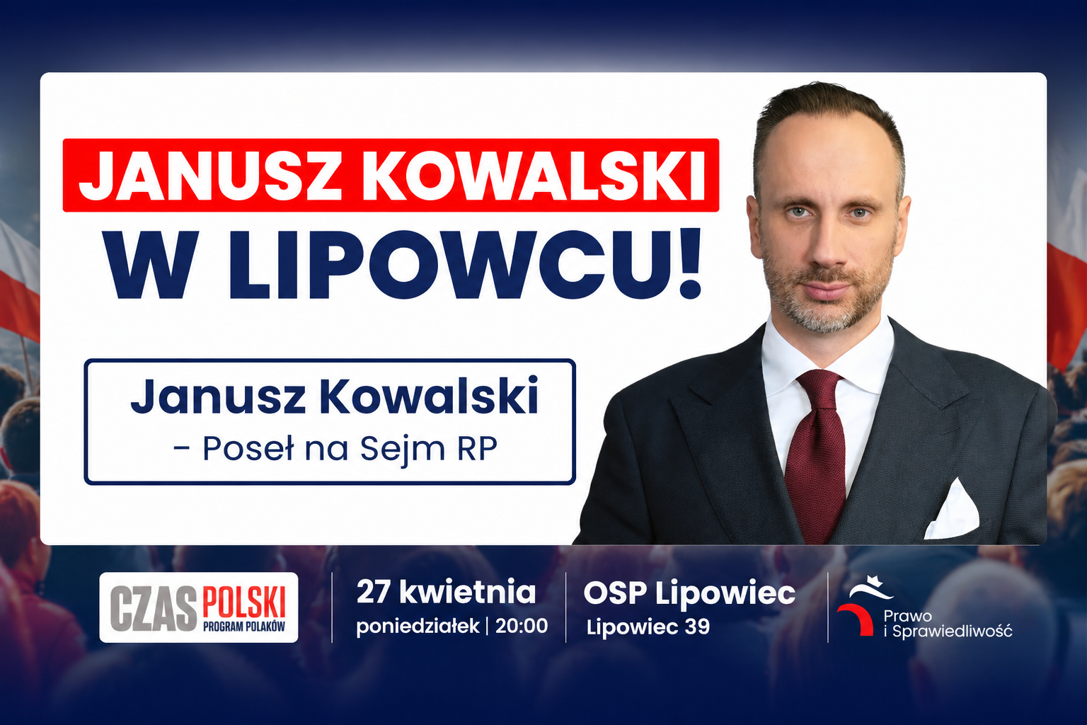 Spotkanie z mieszkańcami Lipowca