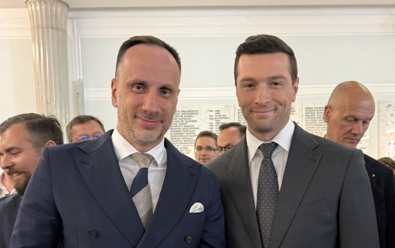 Jordan Bardella w Sejmie RP