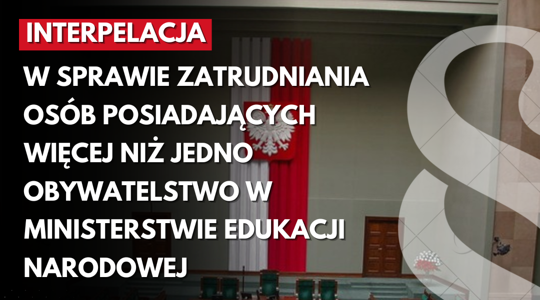 Ilu cudzoziemców pracuje w Ministerstwie Edukacji Narodowej?