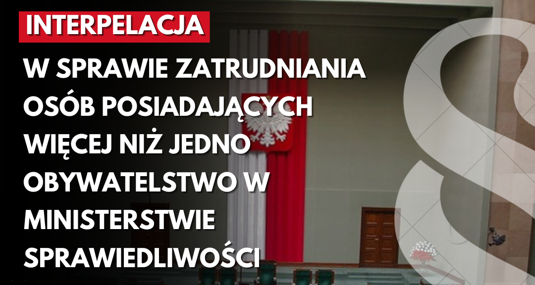 Zdjęcie do artykułu: Ilu cudzoziemców pracuje w Ministerstwie Sprawiedliwości?