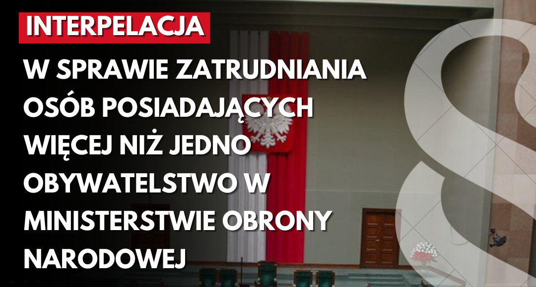 Zdjęcie do artykułu: Ile cudzoziemców pracuje w Ministerstwie Obrony Narodowej?