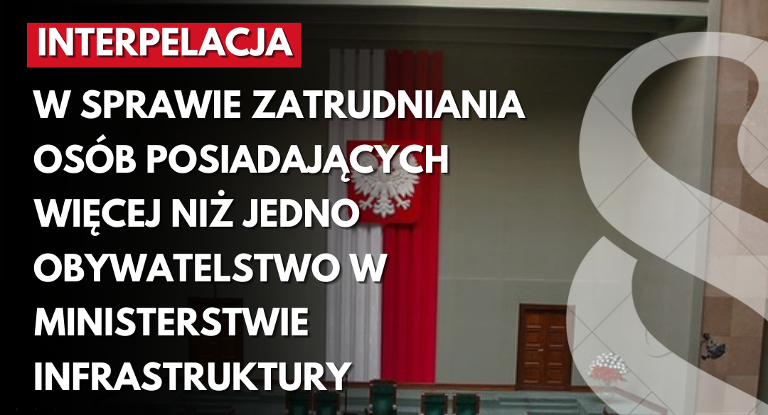 Ilu cudzoziemców pracuje w Ministerstwie Infrastruktury?