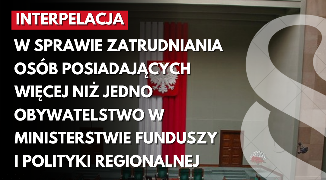 Ilu cudzoziemców pracuje w Ministerstwie Funduszy i Polityki Regionalnej?