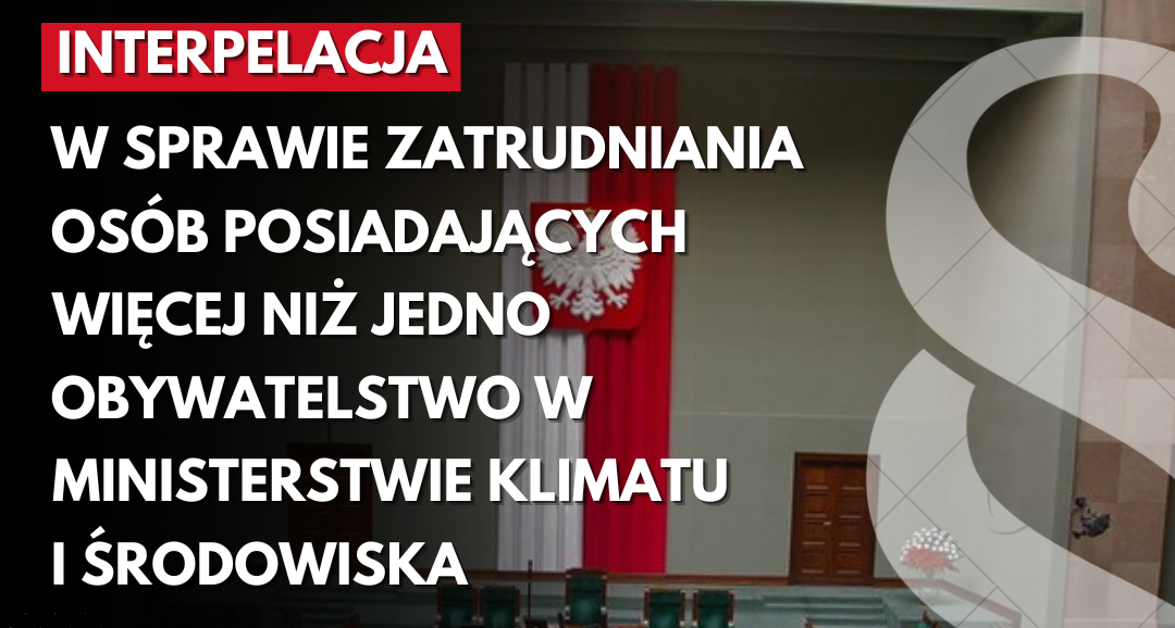 Ilu cudzoziemców pracuje w Ministerstwie Klimatu i Środowiska?