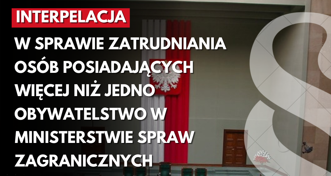 Zdjęcie do artykułu: Ilu cudzoziemców pracuje w Ministerstwie Spraw Zagranicznych?