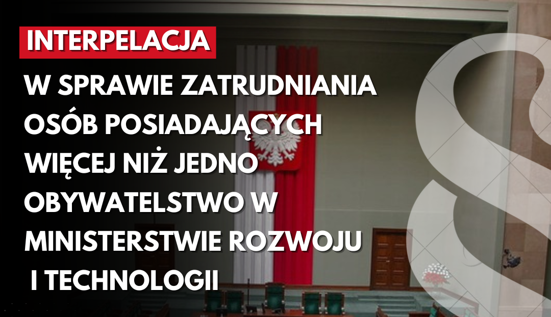 Ile cudzoziemców pracuje w Ministerstwie Rozwoju i Technologii?