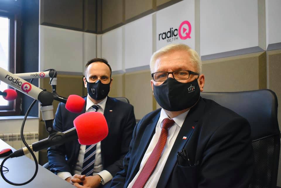 Zdjęcie do artykułu: 29 stycznia 2021 r. – Janusz Kowalski w województwie łódzkim