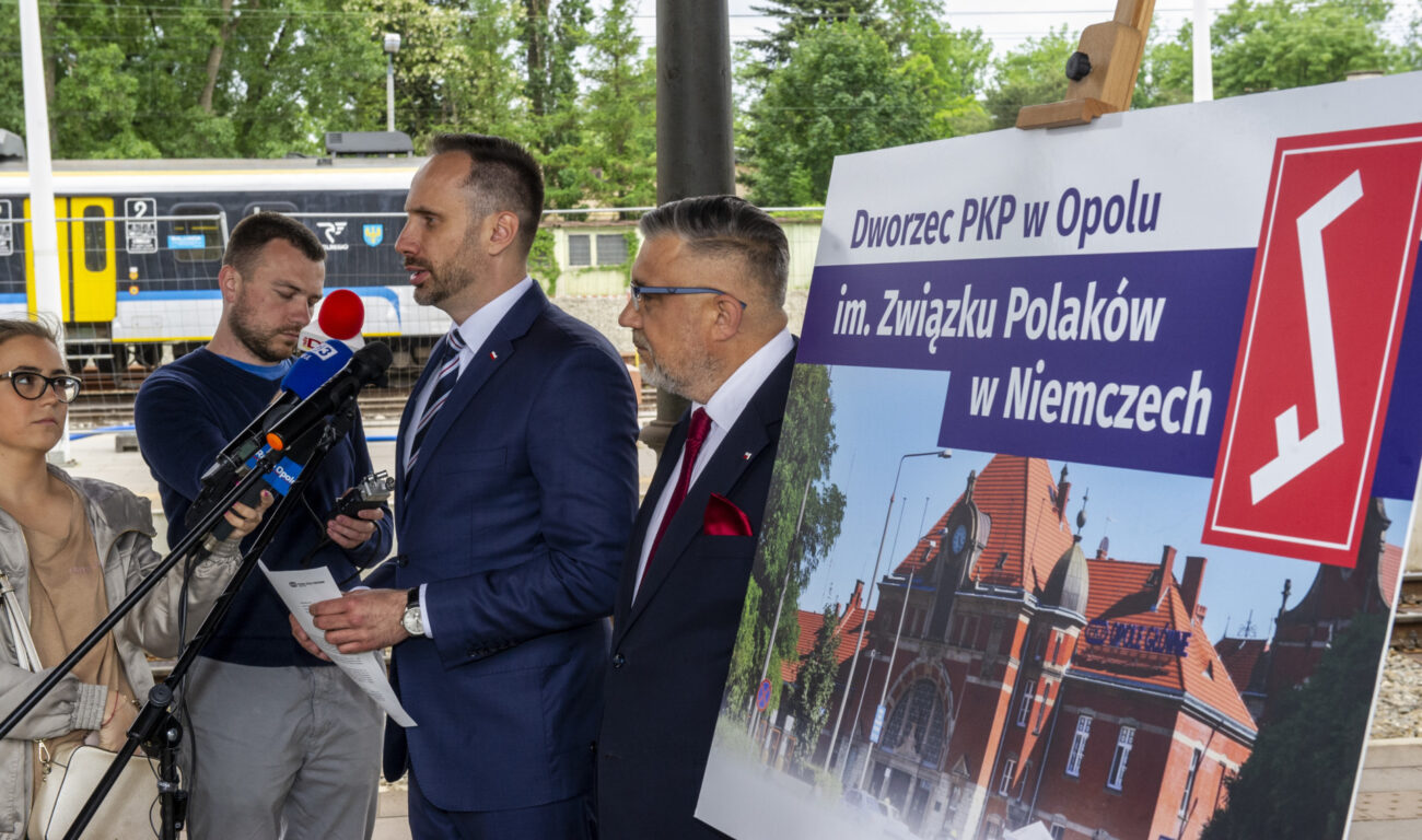 Wielki dzień dla Opola! Dworzec PKP w Opolu im. Związku Polaków w Niemczech!