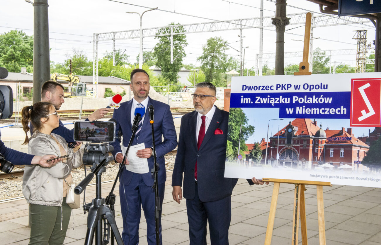 Wielki dzień dla Opola! Dworzec PKP w Opolu im. Związku Polaków w Niemczech!