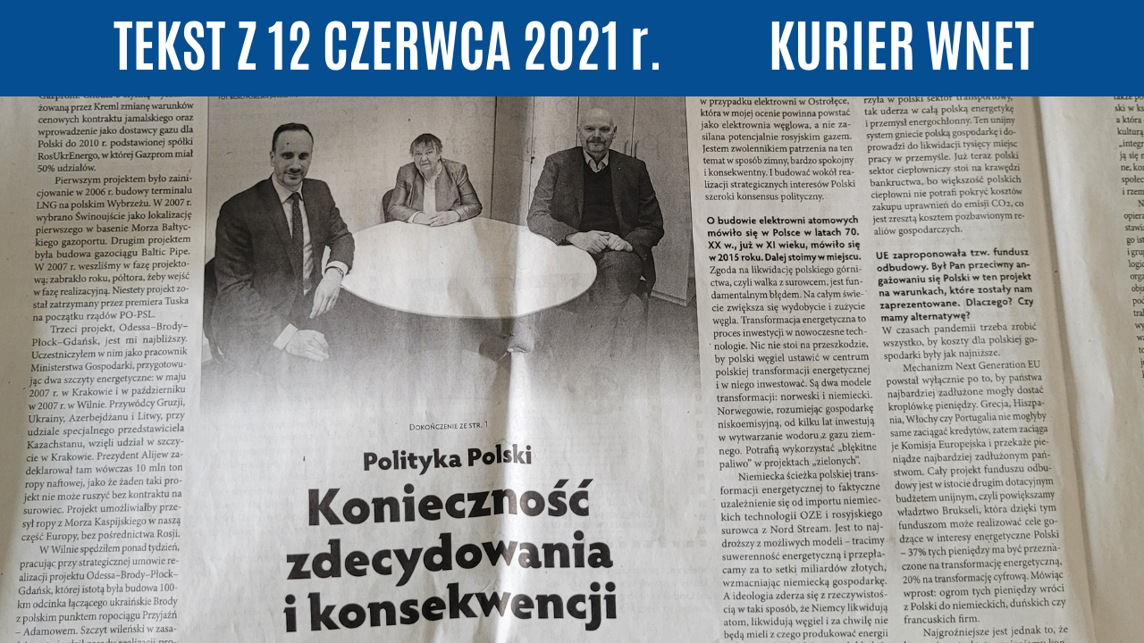 Zdjęcie do artykułu: Konieczność zdecydowania i konsekwencji