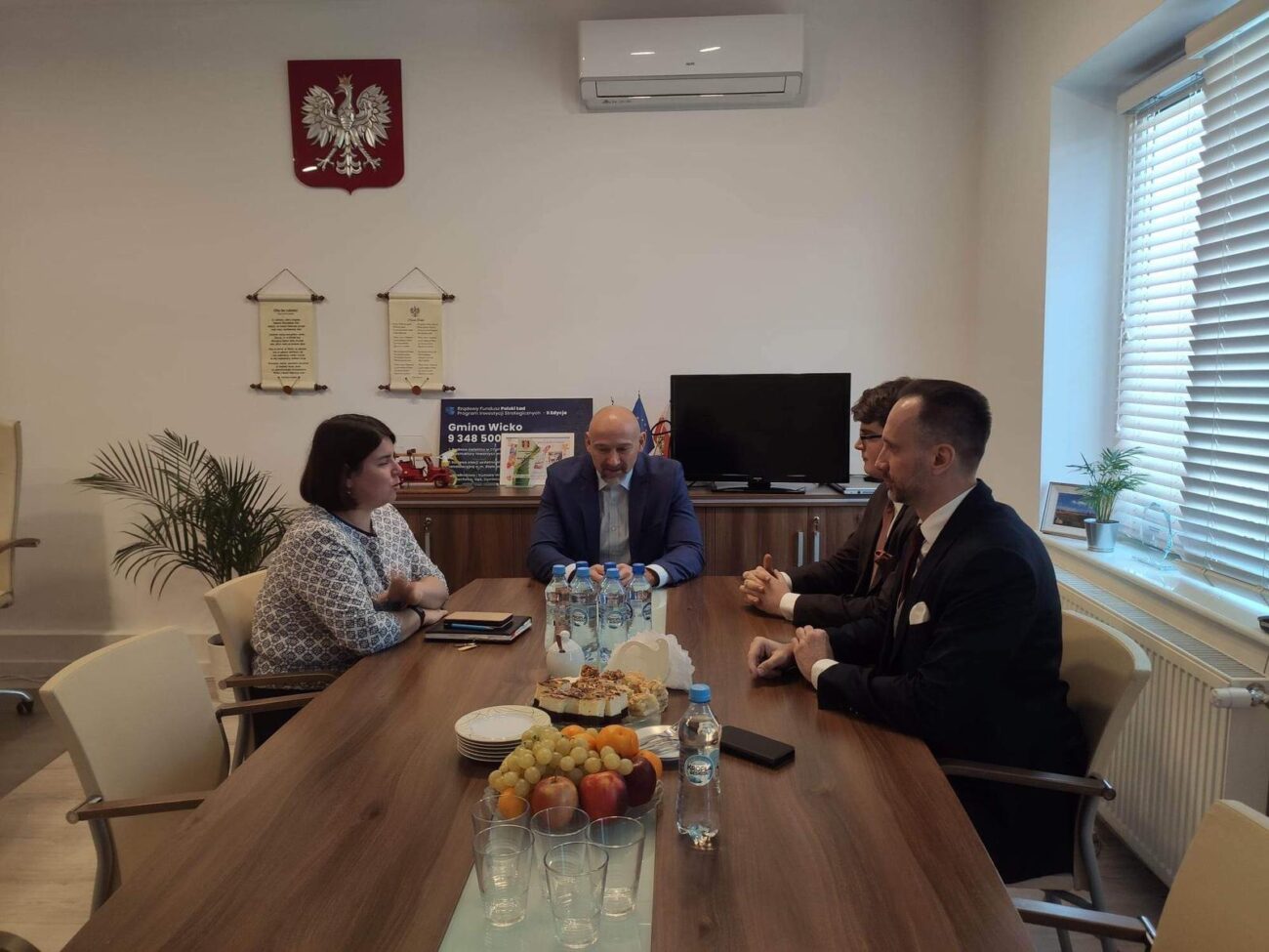 Wizyta w Gminie Wicko