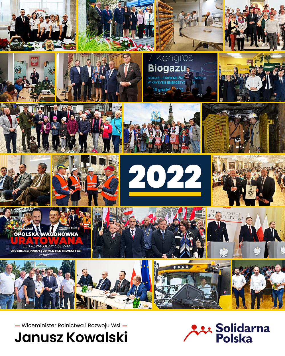 Podsumowanie aktywności poselskiej i rządowej w 2022 roku