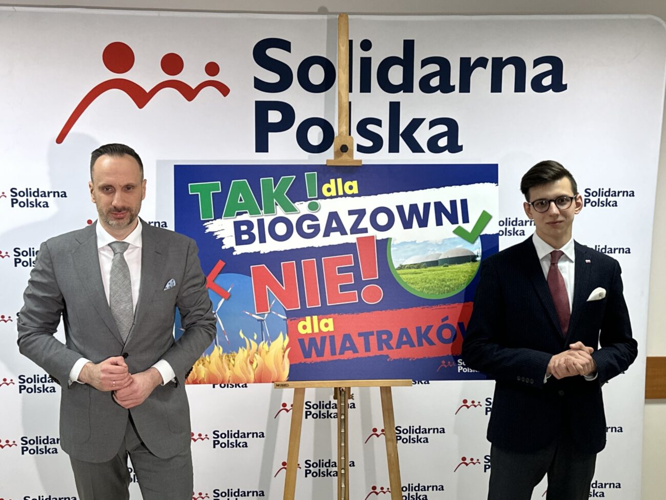 TAK – dla biogazowni! NIE – dla wiatraków!