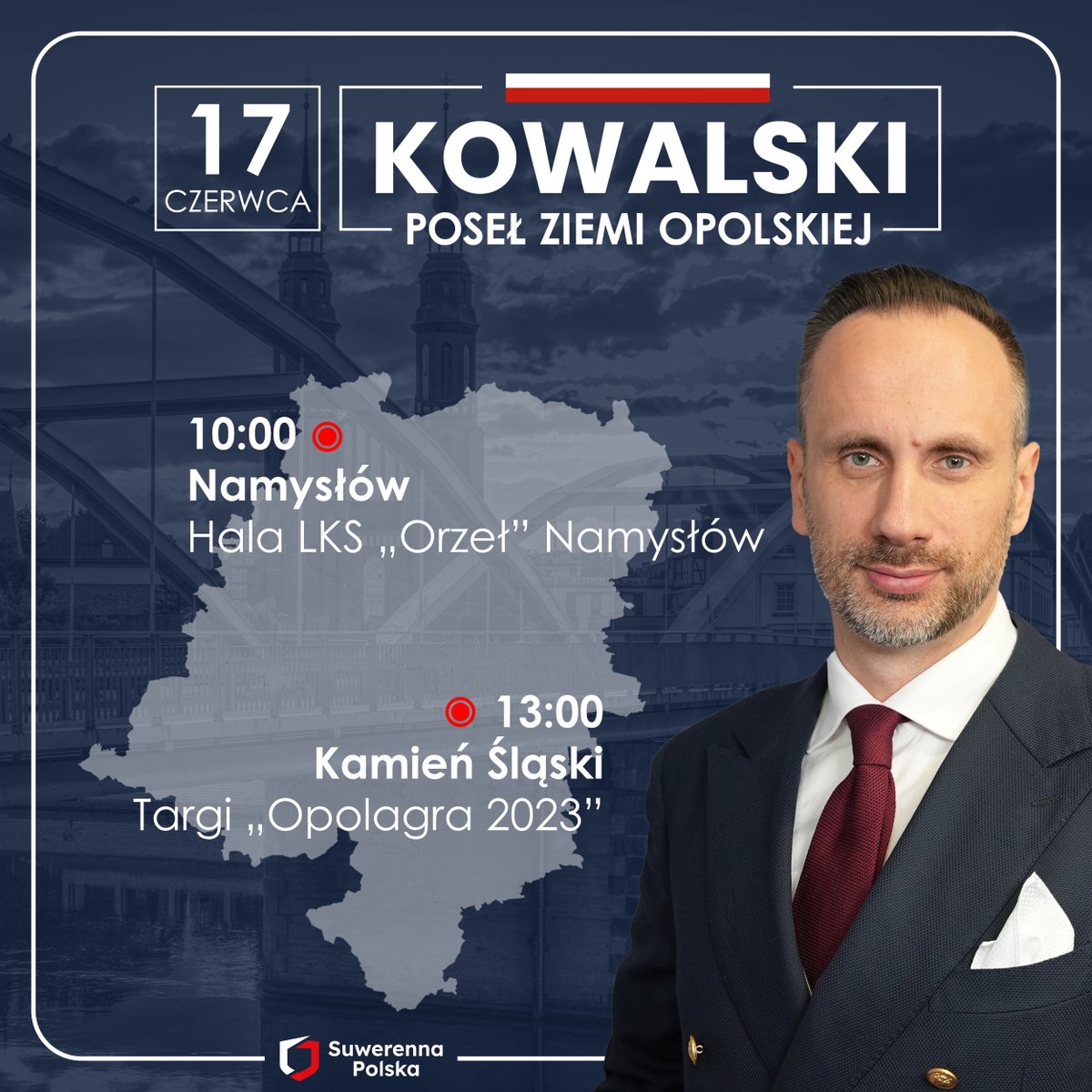 Dzisiaj jestem na Opolszczyźnie!