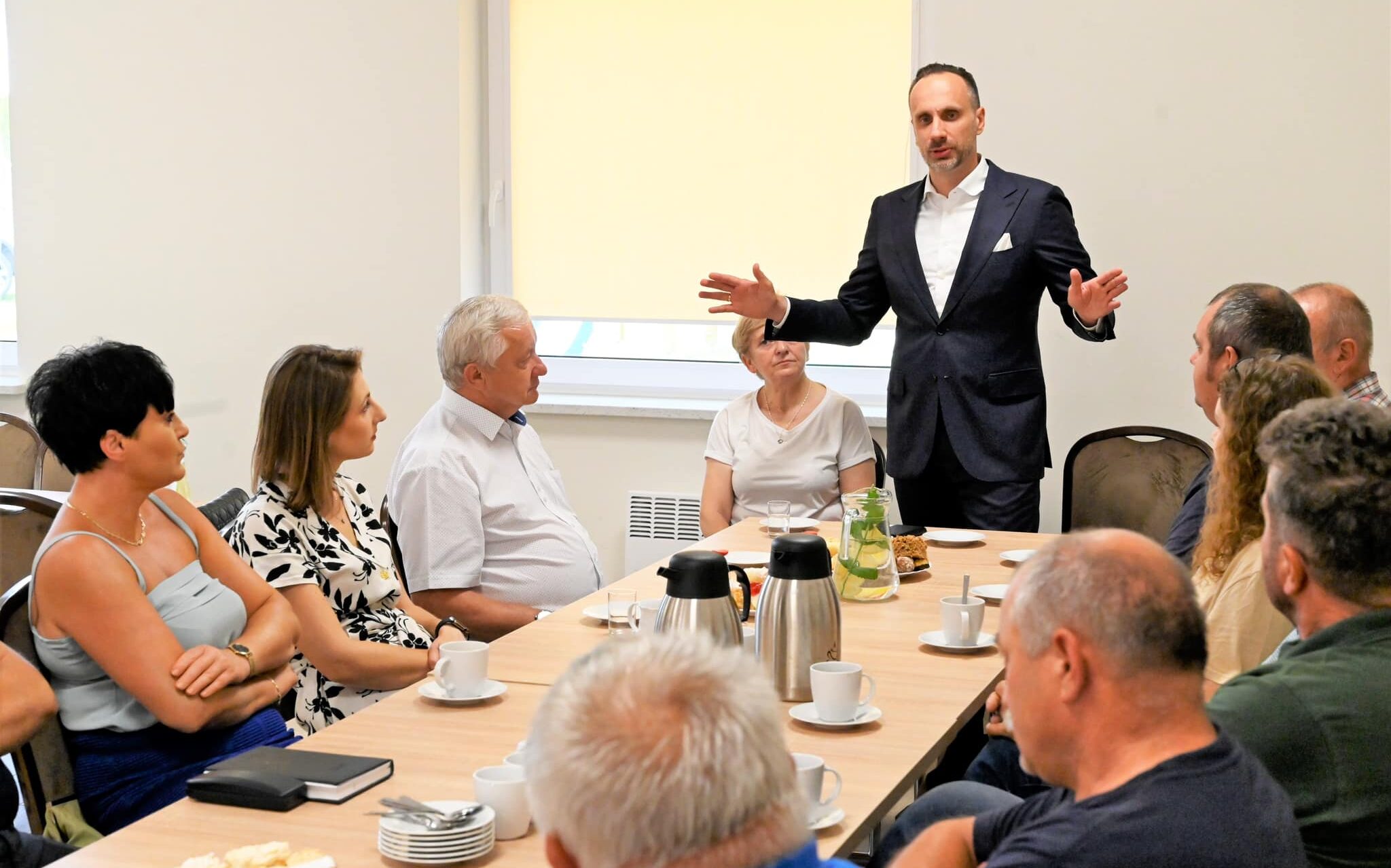 Spotkanie wiceministra Janusza Kowalskiego z mieszkańcami wsi Bukowie