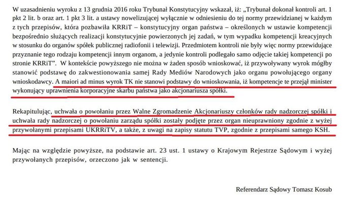 Uzurpatorzy muszą odpowiedzieć karnie!