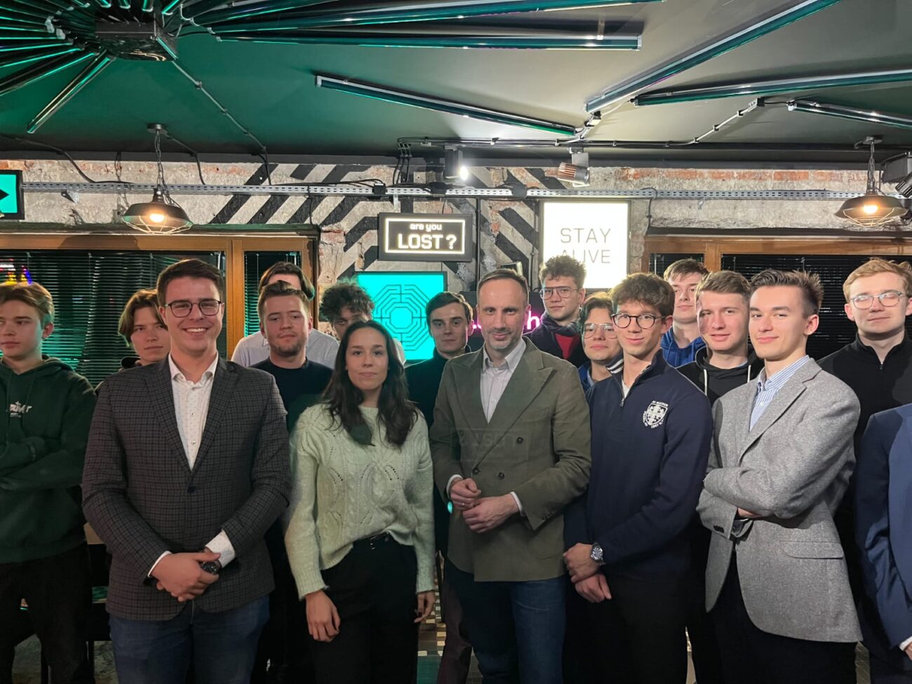 Spotkanie ze studentami Szkoły Głównej Handlowej w Warszawie