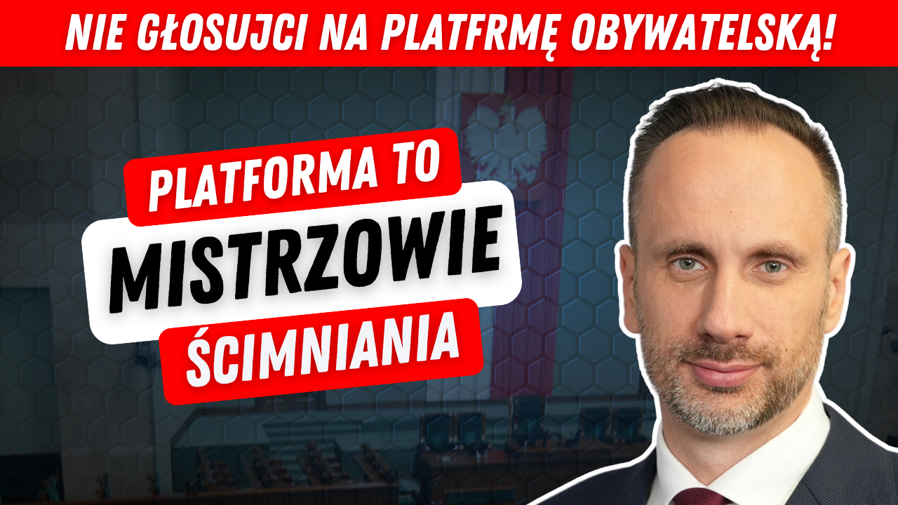 Zdjęcie do artykułu: Tusk i Platforma okłamali Polaków!