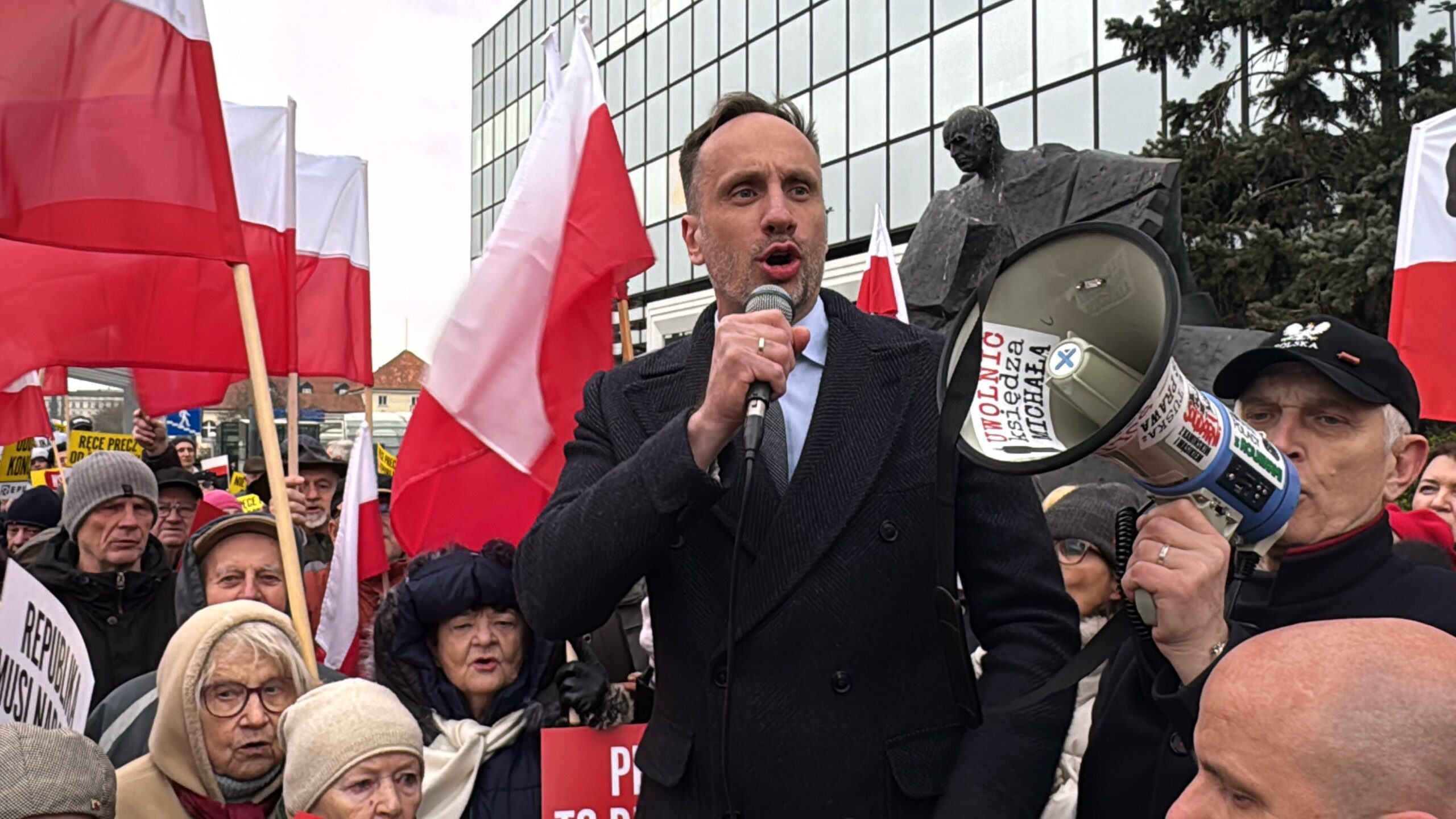 Zdjęcie do artykułu: Manifestacja w obronie wolności słowa!