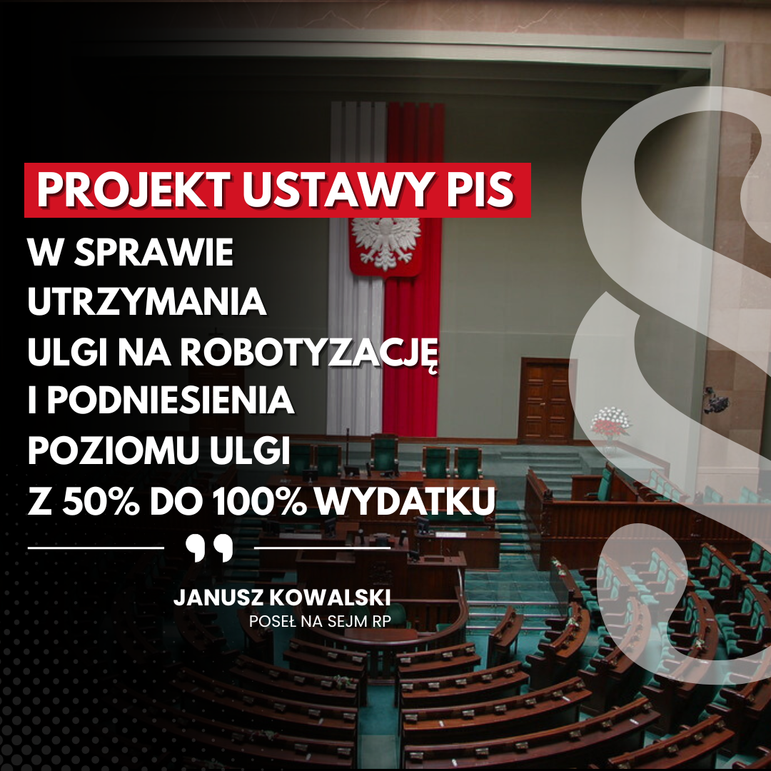 Zdjęcie do artykułu: Ulga podatkowa na robotyzację ważna dla biznesu